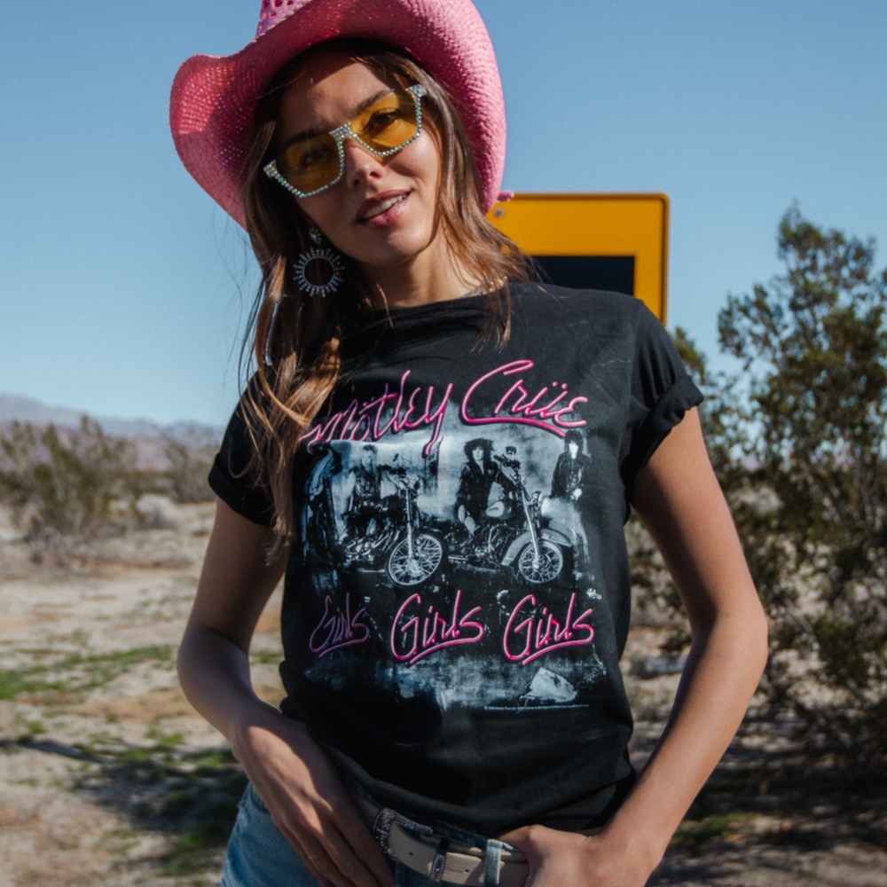 Motley Crue Girls Girls Girls Vintage Tee